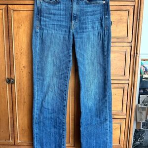 AYR Women’s The Pop Straight Leg Crop Jeans 25